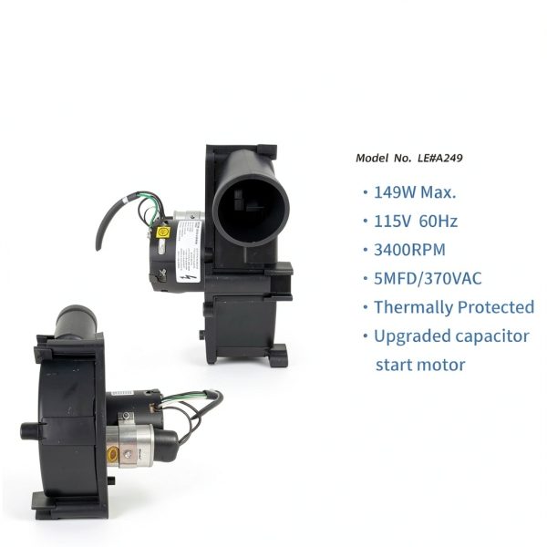 A249 Upgraded Blower Motor LEUNGOO 115V 3400RPM Furnace Inducer-1