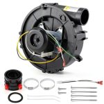 Furnace Draft Inducer Blower Motor Assembly Hipoilk 120V 3000RPM-0