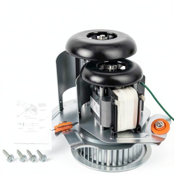 Draft Inducer Motor Kit fuabator HC21ZE123A Furnace Blower Replacement-5