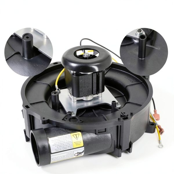 Furnace Draft Inducer Blower Motor Assembly Hipoilk 120V 3000RPM-5