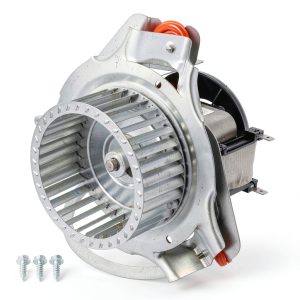 HC21ZE122A Draft Inducer Motor Kit Hodflop with Blower Wheel & Bracket-0