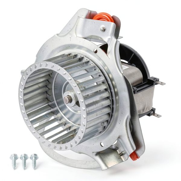 HC21ZE122A Draft Inducer Motor Kit Hodflop with Blower Wheel & Bracket-0