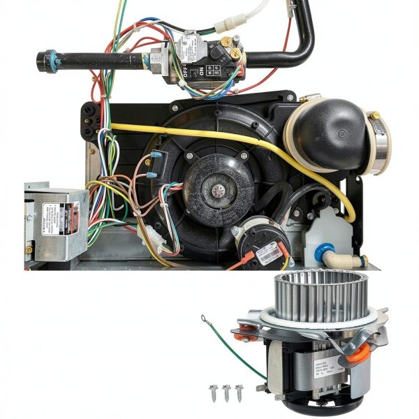 Draft Inducer Motor Kit fuabator HC21ZE123A Furnace Blower Replacement-2